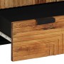 Alto 60x33x100 cm Madera maciza de Acacia von , CD- und DVD-Speicher - Ref: Foro24-4017786, Preis: 173,19 €, Rabatt: %