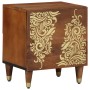 Cabinetes de Noche 2 pcs 40x33x46 cm de Madera Sólida de Mango de , Mesitas de noche - Ref: Foro24-4018733, Precio: 110,78 €
