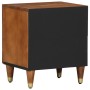 Cabinetes de Noche 2 pcs 40x33x46 cm de Madera Sólida de Mango de , Mesitas de noche - Ref: Foro24-4018733, Precio: 110,78 €