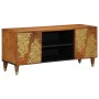 mueble para TV 105x33x46 cm Madera maciza de Mango | Foro24.es | Tu tienda online para hogar, jardín y más Foro24.es