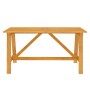 Garden dining set 7 pieces solid acacia wood by vidaXL, Garden sets - Ref: Foro24-3087125, Price: 506,60 €, Discount: %
