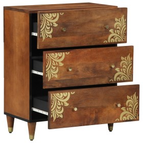 Aparador 60x33x75 cm Madera Sólida de Mango de , Taquillas y armarios de almacenamiento - Ref: Foro24-4018739, Precio: 119,44 €