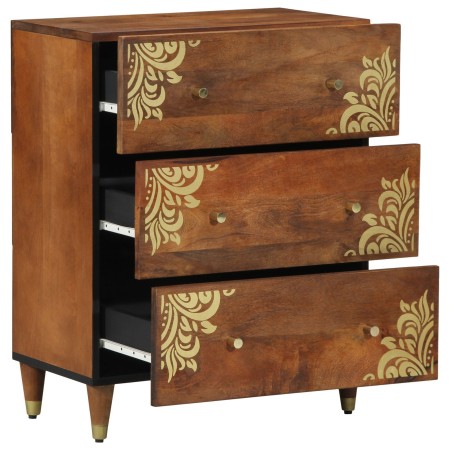Aparador 60x33x75 cm Madera Sólida de Mango de , Taquillas y armarios de almacenamiento - Ref: Foro24-4018739, Precio: 119,44 €