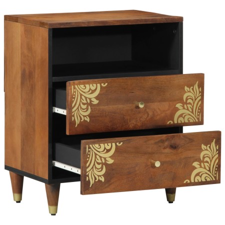 Mesita de Noche 50x33x60 cm de Madera Sólida de Mango von , Nachttische - Ref: Foro24-4018746, Preis: 100,24 €, Rabatt: %