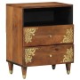 Mesita de Noche 50x33x60 cm de Madera Sólida de Mango von , Nachttische - Ref: Foro24-4018746, Preis: 100,24 €, Rabatt: %