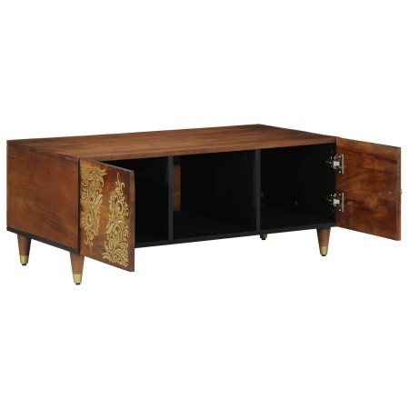 Mesa de Café 100x54x40 cm de Madera Sólida de Mango | Foro24.es | Tu tienda online para hogar, jardín y más Foro24.es