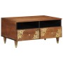 Mesa de Café 80x54x40 cm de Madera Sólida de Mango | Foro24.es | Tu tienda online para hogar, jardín y más Foro24.es