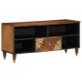 Cabinet de TV 100x33x46 cm de Madera Maciza de Mango | Foro24.es | Tu tienda online para hogar, jardín y más Foro24.es