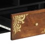 Cabinet de TV 100x33x46 cm de Madera Maciza de Mango | Foro24.es | Tu tienda online para hogar, jardín y más Foro24.es