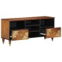 Cabinet de TV 100x33x46 cm Madera maciza de Mango | Foro24.es | Tu tienda online para hogar, jardín y más Foro24.es