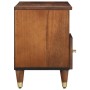 Cabinet de TV 100x33x46 cm Madera maciza de Mango | Foro24.es | Tu tienda online para hogar, jardín y más Foro24.es