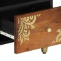 Cabinet de TV 100x33x46 cm Madera maciza de Mango | Foro24.es | Tu tienda online para hogar, jardín y más Foro24.es