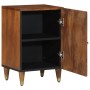Armario de baño 38x33x58 cm de madera maciza de mango | Foro24.es | Tu tienda online para hogar, jardín y más Foro24.es