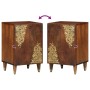 Armario de baño 38x33x58 cm de madera maciza de mango de , Muebles de baño - Ref: Foro24-4018757, Precio: 69,67 €