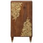 Sideboard 40x33x75 cm Madera Sólida Mango by , CD and DVD storage - Ref: Foro24-4018760, Price: 97,72 €, Discount: %