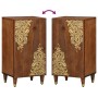 Sideboard 40x33x75 cm Madera Sólida Mango by , CD and DVD storage - Ref: Foro24-4018760, Price: 97,72 €, Discount: %