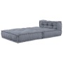 Pouf Modular  Gris 70x70x54 Tela | Foro24.es | Tu tienda online para hogar, jardín y más Foro24.es