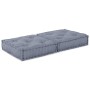 Pouffe Modular  Gris 70x70x36 Tela | Foro24.es | Tu tienda online para hogar, jardín y más Foro24.es