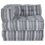Pouf Modular  Gris 70x70x54 Tela | Foro24.es | Tu tienda online para hogar, jardín y más Foro24.es