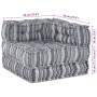Pouf Modular  Gris 70x70x54 Tela | Foro24.es | Tu tienda online para hogar, jardín y más Foro24.es