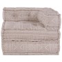 Pouffe Modular  Marrón Claro 70x70x54 Tela | Foro24.es | Tu tienda online para hogar, jardín y más Foro24.es