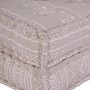 Pouffe Modular Marrón Claro 70x70x54 Tela de , Cojines para sillas y sofás - Ref: Foro24-4019053, Precio: 151,52 €
