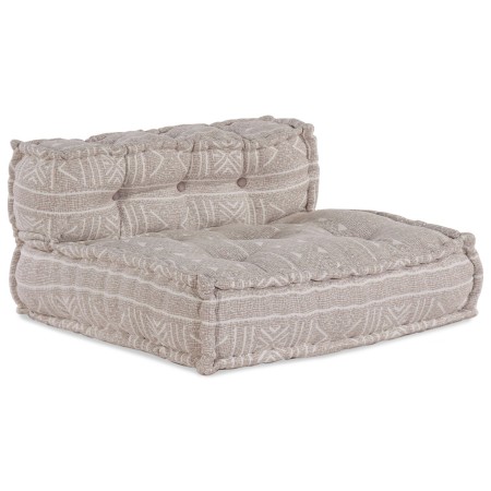 Pouffe Modular  Marrón Claro 70x70x54 Tela | Foro24.es | Tu tienda online para hogar, jardín y más Foro24.es