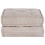 Pouffe Modular  Marrón Claro 70x70x36 Tela | Foro24.es | Tu tienda online para hogar, jardín y más Foro24.es