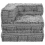 Pouf Modular Gris Claro 70x70x54 Tela von , Kissen für Stühle und Sofas - Ref: Foro24-4019057, Preis: 153,00 €, Rabatt: %