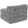 Puf modular  gris claro 70x70x54 tela | Foro24.es | Tu tienda online para hogar, jardín y más Foro24.es
