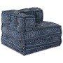 Pouf Modular Índigo 70x70x54 Tela von , Kissen für Stühle und Sofas - Ref: Foro24-4019061, Preis: 153,03 €, Rabatt: %