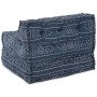 Pouffe Modular Indigo 70x70x54 Tela by , Cushions for chairs and sofas - Ref: Foro24-4019062, Price: 134,12 €, Discount: %