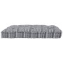Cojín de palets gris 120x80x12 cm de tela by , Cushions for chairs and sofas - Ref: Foro24-4019067, Price: 86,89 €, Discount: %