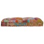 Cojín de sofá de palets de tela patchwork