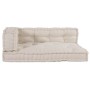Cojín para Sofá de Palets de con Soporte para Brazos y Espalda de Tela Crema by , Cushions for chairs and sofas - Ref: Foro24...