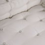 Cojín para Sofá de Palets de con Soporte para Brazos y Espalda de Tela Crema de , Cojines para sillas y sofás - Ref: Foro24-4...