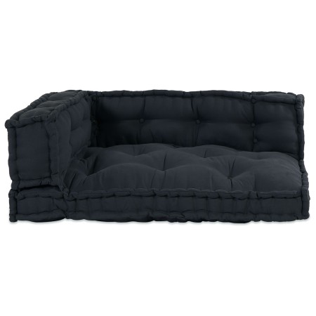 Cojín de sofá de palets  con soporte para brazos y espalda en tela antracita | Foro24.es | Tu tienda online para hogar, jardín y más Foro24.es