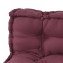 Cojín de Sofá Palet  con soporte para espalda y brazos en tela roja | Foro24.es | Tu tienda online para hogar, jardín y más Foro24.es