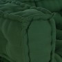 Cojín para sofá de palets con soporte para brazos y respaldo de tela verde by , Cushions for chairs and sofas - Ref: Foro24-4...