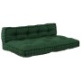 Cojín de sofá de pallet  con respaldo de tela verde | Foro24.es | Tu tienda online para hogar, jardín y más Foro24.es