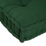 Cojín de sofá de pallet  con respaldo de tela verde | Foro24.es | Tu tienda online para hogar, jardín y más Foro24.es