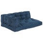 Cojín de Sofá de Palets con Soporte para brazos y espalda - Tela Azul von , Kissen für Stühle und Sofas - Ref: Foro24-4019095...