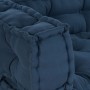 Cojín de Sofá de Palets con Soporte para brazos y espalda - Tela Azul von , Kissen für Stühle und Sofas - Ref: Foro24-4019095...