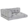 Cojín de sofá de palets con soporte para el brazo y espalda de tela gris von , Kissen für Stühle und Sofas - Ref: Foro24-4019...