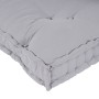 Cojín de Sofá de Palé de con Respaldo de Tela Gris de , Cojines para sillas y sofás - Ref: Foro24-4019099, Precio: 108,44 €