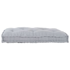 Cojín para Sofá de Palets VidaXL en Tela Gris de , Cojines para sillas y sofás - Ref: Foro24-4019100, Precio: 67,53 €