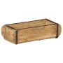 Bandeja 30x15x9 cm Madera Sólida Recuperada de , Bolsas para almacenaje - Ref: Foro24-4019608, Precio: 16,44 €, Descuento: %