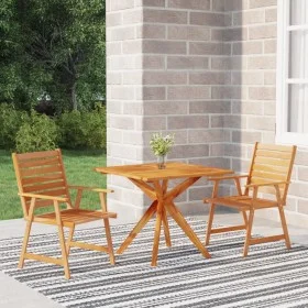 Garden dining set 3 pieces solid acacia wood by vidaXL, Garden sets - Ref: Foro24-3087135, Price: 286,47 €, Discount: %