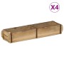 Bandejas 4 pcs 60,5x15x9 cm Madera Sólida Recuperada de , Bolsas para almacenaje - Ref: Foro24-4019611, Precio: 79,09 €, Desc...