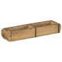 Bandejas 4 pcs 60,5x15x9 cm Madera Sólida Recuperada de , Bolsas para almacenaje - Ref: Foro24-4019611, Precio: 79,09 €, Desc...